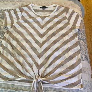 EUC Striped blouse